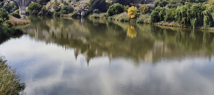 Río Tajo, el más largo de la península ibérica